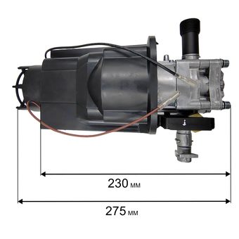 Двигатель эл. переменного тока QUATTRO ELEMENTI PALERMO125Turbo с помпой (242-304-018)