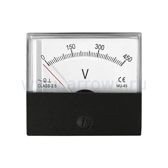 Вольтметр UNITED PARTS (59х53мм) для генератора (0-450В)
