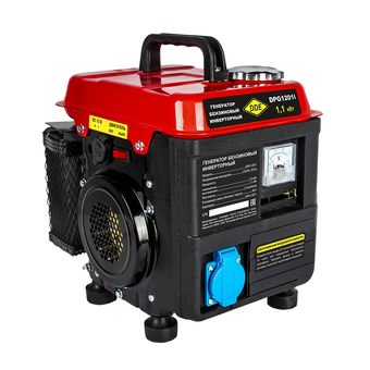 Генератор бензиновый инверторный DDE DPG1201i (1ф, 1,0/1,1 кВт, 2-х тактный, 2,6 л,12 кг)