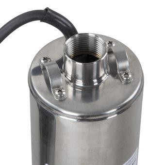 Насос глубинный QUATTRO ELEMENTI  Deep 800 (800 Вт, 4700 л/ч, для чистой, 40 м, 10.3 кг, нерж.корпус, провод 20м) (918-658)