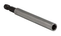 Удлинитель ПРАКТИКА магнитный держатель 100мм для бит 1/4"  составной, (1шт), блистер
