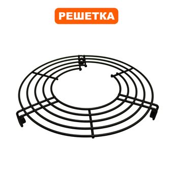 Решетка вентилятора QUATTRO ELEMENTI QE12/22D (стальная)