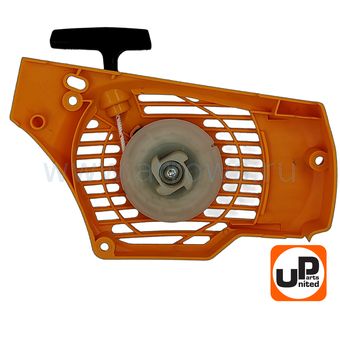 Стартер ручной UNITED PARTS для бензопилы Partner P340S/350S/360S (аналог 5838370-01)