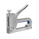 Степлер механический КОБАЛЬТ скобы 4-14мм, тип 53, цел/мет. корпус, верхний рег.удара, индикатор перезарядки, фиксатор рукоятки (240-652)