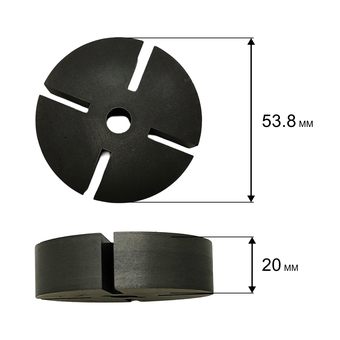 Ротор насоса QUATTRO ELEMENTI Ø53,8×20мм QE-65D --> 90-0731
