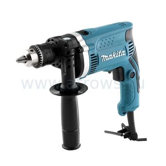 Дрель сетевая ударная MAKITA HP1630 (710Вт, 0-3200 об.мин, ключевой патрон)