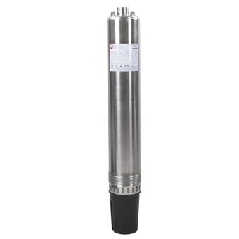 Насос глубинный QUATTRO ELEMENTI Deep 800 (800 Вт, 4700 л/ч, для чистой, 40 м, 10.3 кг, нерж.корпус, провод 20м) (918-658)