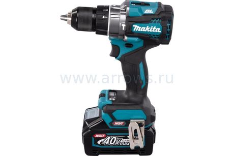 Дрель аккумуляторная ударная MAKITA HP001GD201 (40V, 140Нм, 2акб 2,5Ач, кейс)