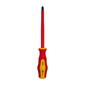 Отвертка диэлектрическая КОБАЛЬТ Ultra Grip PH-3 х 150 мм, CR-V, двухкомпонентная рукоятка, подвес (646-515)