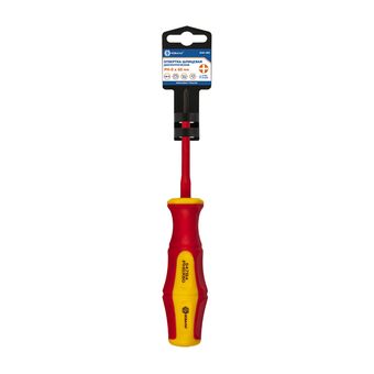 Отвертка диэлектрическая КОБАЛЬТ Ultra Grip PH-0 х 60 мм, CR-V, двухкомпонентная рукоятка, подвес (646-485)