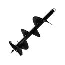 Шнек однозаходный для грунта DDE мотобура (Ø = 250 мм, L = 800 мм, посадка на вал 20 мм) старый арт. SGA-250/800