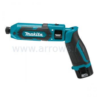 Шуруповерт аккумуляторный MAKITA TD022DSE (7,2 В, 25Нм, 2акк.Li-ion.1,5Aч, сумка)
