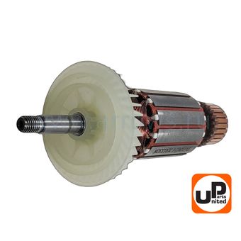 Якорь UNITED PARTS для BOSCH GWS10-125/GWS1000/GWX10-125 (1604010A20)