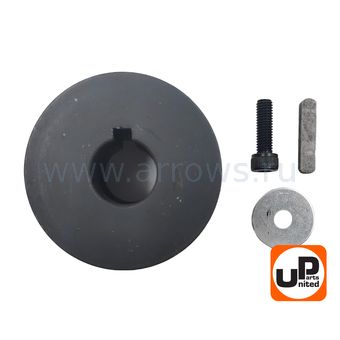 Шкив ведущий UNITED PARTS для 4Т двигателя, d25,00xD70xH44мм, под два ременя 13мм