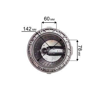Корпус насоса водяного QUATTRO ELEMENTI A700EL (241-826-015)