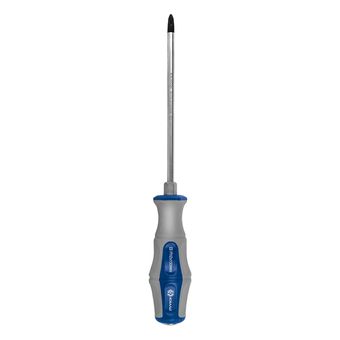 Отвертка ударная КОБАЛЬТ Ultra Grip PH-2 x 150 мм, сталь S2, двухкомпонентная рукоятка, подвес (646-607)