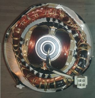 Генератор DDE Ø160мм, 6202 (ротор+статор) G330E/G350P/GG3300E/GG3300P