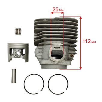 Поршневая группа DDE GS400/16", в сборе (подходит на К950 5061555-06) --> 90-1381