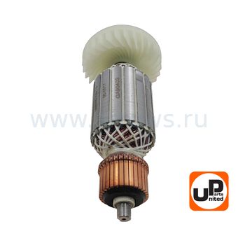 Якорь UNITED PARTS для MAKITA GA9040S/GA7040S (аналог 517833-1)
