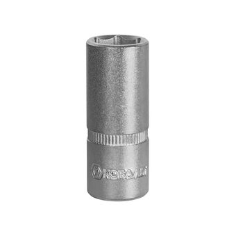 Головка торцевая глубокая КОБАЛЬТ 1/4", 14 мм, CR-V, подвес (643-989)