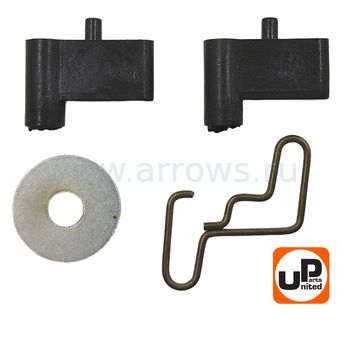 Ремкомплект UNITED PARTS для ручного стартера STHIL FS38/45/55/450 (собачка, пружина, кольцо) (90-1038)