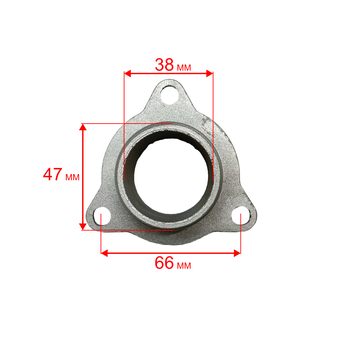 Фланец DDE GP40/PN40 всасывающий (039010101700)