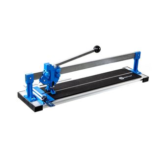 Плиткорез ручной КОБАЛЬТ 800 х 16 мм, монорельс, каретка на подшипниках, литая алюм. станина, ролик 22.5х6.0х5.0 мм, ВК8, коробка (793-510)