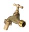 Кран водоразборный QUATTRO ELEMENTI с вентилем, 1/2", латунь (246-432)