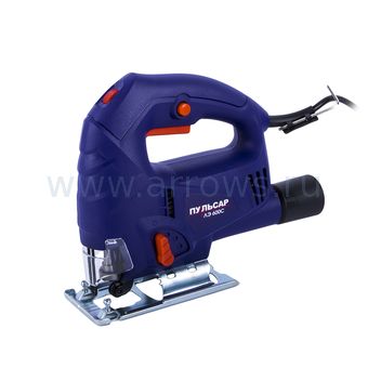 Лобзик сетевой ПУЛЬСАР ЛЭ 600С (600Вт, 70мм, 0-3000о/мин, маятн. ход, 1,9кг)