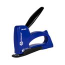 Степлер механический КОБАЛЬТ скобы 6-10мм, тип 53, корпус из АВС-пластика, канцелярская насадка, индикатор перезарядки (240-645)