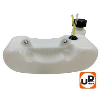 Бак топливный UNITED PARTS для триммера 43-52 см³ (крепление на 2 винта)