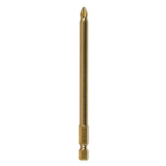 Бита отверточная ПРАКТИКА "Эксперт" PH-2 х 110мм Tin (1шт), блистер (034-915)
