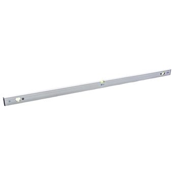 Уровень строительный КОБАЛЬТ Экстра, 1500 мм, профиль 23 x 59 мм, 3 глазка, точность 0.5 мм/м (243-257)