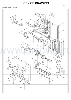 Деталировка Аккумулятор MAKITA 9100 1.3 Ah 9.6V (192019-4)