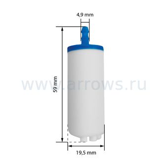 Фильтр топливный UNITED PARTS для бензорезов HUSQVARNA (аналог 5062641-01)