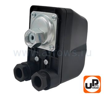 Реле давления UNITED PARTS для насоса, резьба внутренняя 3/8", 250В, 1.5-3.0 bar, IP44 (90-0311)