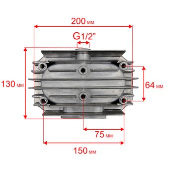 Головка цилиндра QUATTRO ELEMENTI B 360-50 (770-285-032)