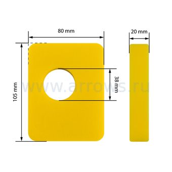Фильтр воздушный UNITED PARTS для двигателя B&S 500E (аналог 799579)