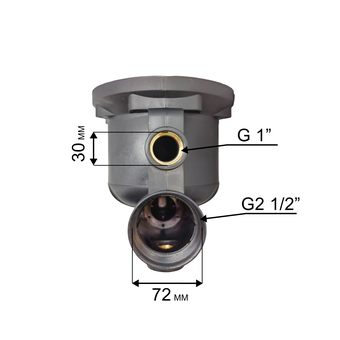 Корпус насоса водяного QUATTRO ELEMENTI A1100FL/1300FL (770-650-014)
