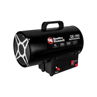 Нагреватель воздуха газовый прямого нагрева QUATTRO ELEMENTI QE-18G (18кВт, 320 м.куб/ч, 3,8кг) (923-941)
