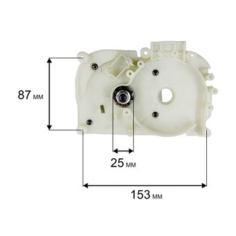Двигатель эл. переменного тока DDE CSE250 в сборе  (792-803-045)