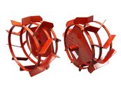 Грунтозацепы DDE "вспашка" для DDE "БуцефалЫ", "Кентав (втулка внеш. HEX=23мм, ф=380мм, шир.=180мм,