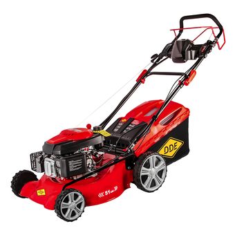 Газонокосилка бензиновая DDE LM 51-60 DE (6,0 л.с., 51 см, 25-75 мм, сборник 60 л, самоходная, элстарт)