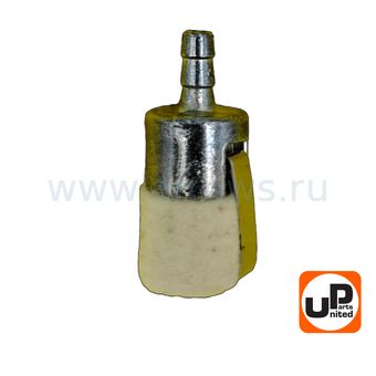 Фильтр топливный UNITED PARTS для бензопилы 25-52 куб.см. ф15 мм