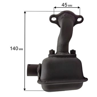 Глушитель LONCIN G250FDS