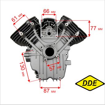 Цилиндр блок двигателя DDE LC2P82F для трактора TR 106-300