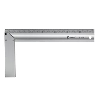 Угольник КОБАЛЬТ столярный 350 мм, алюминиевый (910-393)