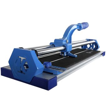 Плиткорез ручной КОБАЛЬТ 600 х 16 мм, каретка на подш-х, литая алюм.станина, усиленная рук-ка, ролик 22х10.5х2.0 мм, ВК8, коробка (911-390)