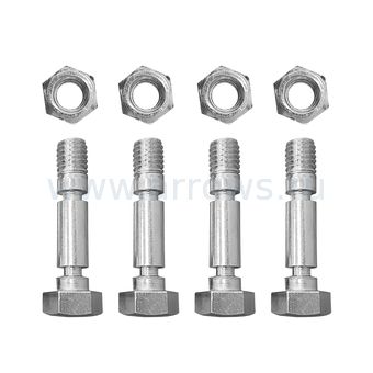 Болт крепления шнека (срезной) UNITED PARTS для снегоотбрасывателя М8х38мм, под гайку (набор 4шт)