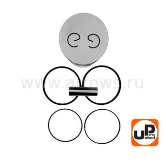Поршень в сборе UNITED PARTS 182F, GX340 Ø82мм (кольцо 2,0мм)